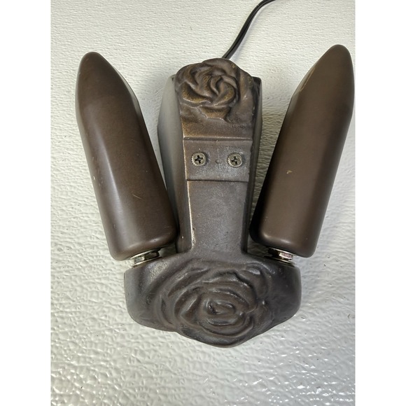 Very Unique Antique Lamp. Vintage Metal Very Heavy - Picture 2 of 16